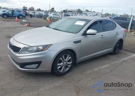 2013 Kia Optima Ex z USA, uszkodzony, nr VIN 5XXGN4A74DG108287